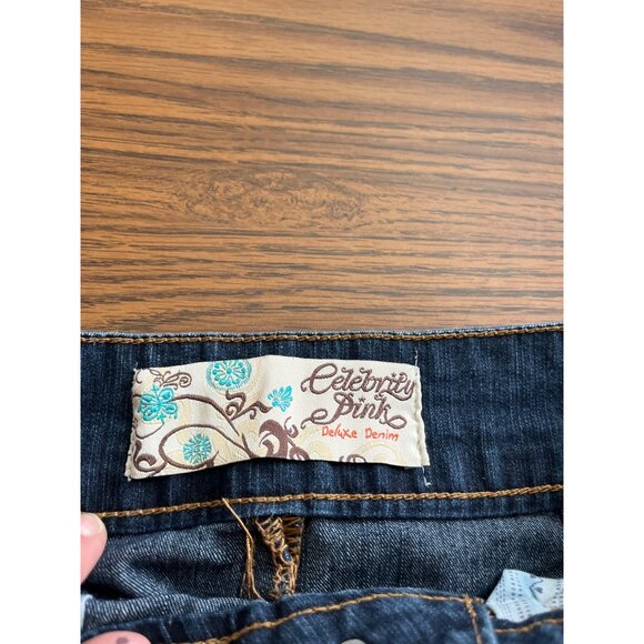 Celebrity Pink Deluxe Denim skirt size 9 - Picture 3 of 5